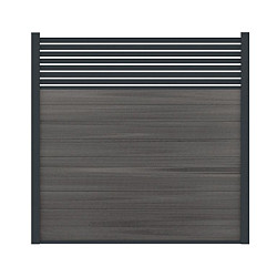 Boston Aluminium Lamel Open 21x45mm L-178 cm RAL9005