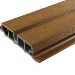 WEO®60 Gardenwall | brandklasse E | 33 x 170 mm | Teak | 290cm