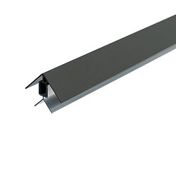 Klikprofiel Hoek | WEO®35-60-120/60  | Aluminium | Dark Grey L-300cm 50x50mm