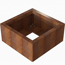 Plantenbak Module+ Corten 60x60x28cm