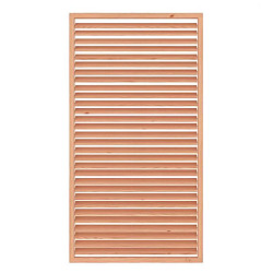 Douglas shutterscherm 120x224cm onbehandeld