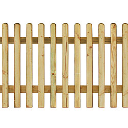 Excellent hek, 180x80cm groen geïmpregneerd