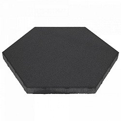 Soft Comfort Zeskanttegel 60/52,5x30x4cm Nero