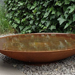 Waterschaal 1000x210mm Corten 3mm (WNS3)