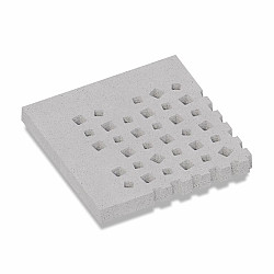 ArtiStone Oud Hollands Weave Buitenhoek 100x100x10cm Grijs
