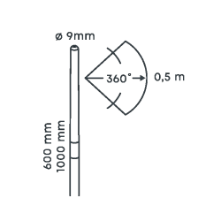 Solitary BREEZE 100cm