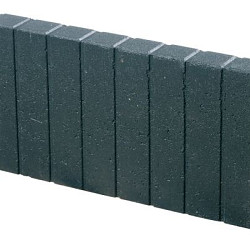 Palissadeband Quadro 6x40x50cm Zwart