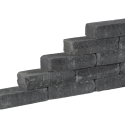 Pilestone line 40x15x10cm Coal