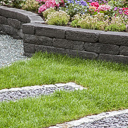 Pilestone line 40x15x10cm Coal