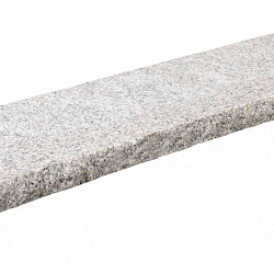 Afdekplaat-vijverrand met waterkering Graniet G603 Rockface 100x40x4cm
