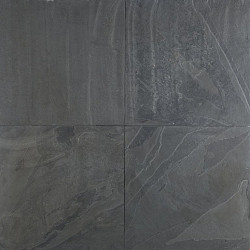 Black Premium Slate 80x80x2,5cm