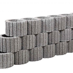 Cirkelflor Groot Grijs 48x30x30cm