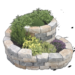 Kruidenspiraal 120x140x60cm Kilimanjaro