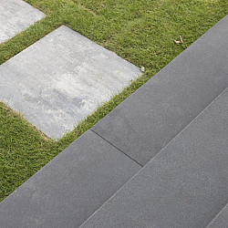 Traptrede 50x35x15cm glad Zwart