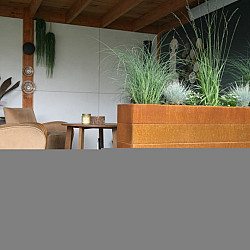 Plantenbak Modulair Corten 270x210x70cm