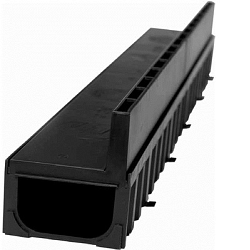 ACO Hexa Slotline gootelement L=1000mm incl.2 opzetstukken H60