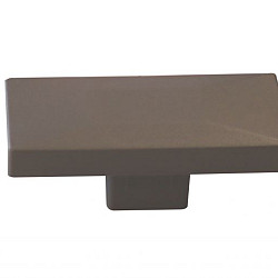 Afdekdop t.b.v. H-gleufpaal, kwartsgrijs RAL7039V