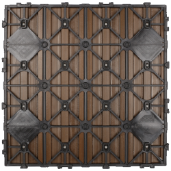 NewTechWood HKC kliktegel 30x30cm Teak