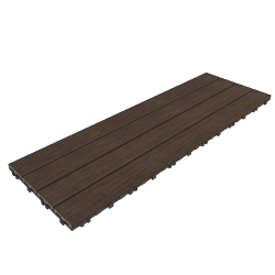 NewTechWood HKC kliktegel 30x90cm Teak