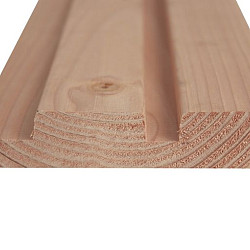 Douglas geschaafd rhombusprofiel 2,7x14,5x224cm onbehandeld