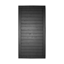 Tuindeur Basic 100 Excellent 100x180cm zwart gespoten