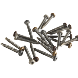 Schroef | WEO®35-60 Torx T20 4,2x38mm met gekleurde kop (100st) | Ebony Black