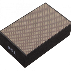 Diamant Handpad 90x55 K120 zwart