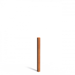 Tuinpaal 1500 | 100x100x1500mm Corten (CPW.100.1500)