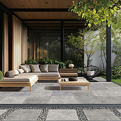 GeoCeramica® 60x60x4cm Ostuni Grigio