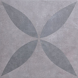 GeoCeramica® 60x60x4cm Ambiente Greige Flower