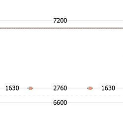 Aanbouwveranda Lucca 7200x3250x2600mm (bxdxh)