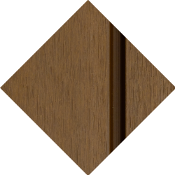 WEO®120-60 Gevelbekleding | brandklasse D | 33 x 236 mm | Teak | 390cm