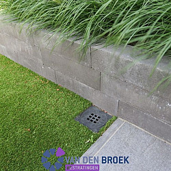 Linea stapelblok 15x15x30cm Zwart