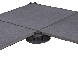 Tegeldrager Zwart 65-100mm hoogte / per 25 stuks