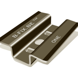 B-Fix Clipset - zwart (100st)