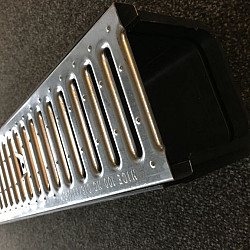 Drain afvoergootset met gegalvaniseerd sleufrooster 3 m1 'Garagepack'