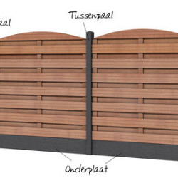 Beton onderplaat glad 24x3,5x224cm antraciet ongecoat