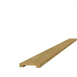 Vuren geschaafde afdeklat met sponning (5,1cm) 1,9x7x1815cm