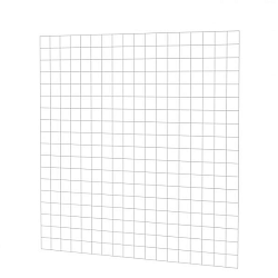 Gaaspaneel met maas 10x10cm stekloos verzinkte draad 180x180cm