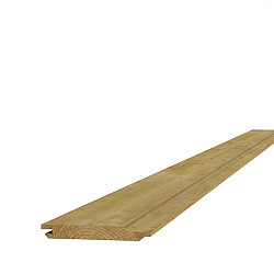 Midden-Europees grenen geschaafd Rabat 1,8x14,5x400cm, groen geïmpregneerd