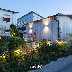 Wall ACE UP-DOWN 100-230V Rosé Silver