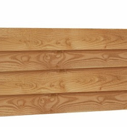 Douglas wandpakket t.b.v. dubbelzijdige wand kapschuur Comfort 371x162 cm, onbehandeld.