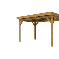 Douglasvision Buitenverblijf Comfort 400x270cm groen geïmpregneerd