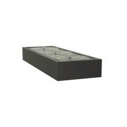 Aluminium Watertafel 3000x1000x400mm (AB4)