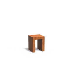 U-Sokkel 500x500x600mm Corten 2mm (CKU4)
