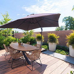 CONIC met bodem Ø890x1000mm Polyester (PE3)