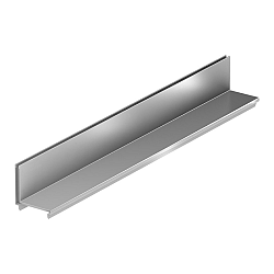 Slotline opzetelement RVS H=65mm L=1000mm tbv ACO Hexaline 2.0 en ACO Euroline