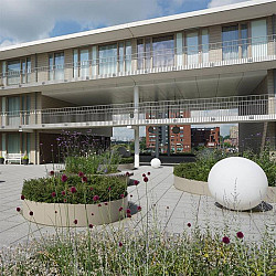 Keerwand 600 1000 Aluminium (ARCN4.600.1000.400 binnenhoek)