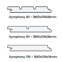 Gevelbekleding | Thermo Bamboe Symphony 60 | 18 x 139 mm | 186cm ONGEOLIED