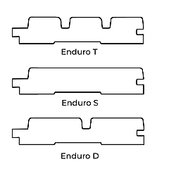 Gevelbekleding | Enduro T | 26 x 139 mm | 400cm